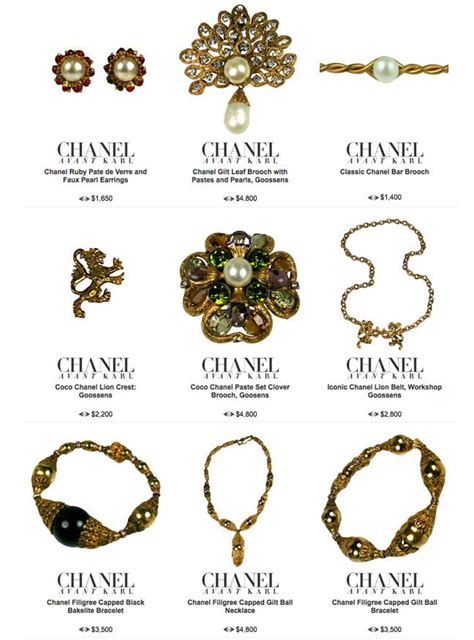 chanel costume jewelry sale|Chanel costume jewelry vintage.